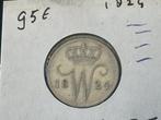 Pays-Bas. Willem I. 25 Cents 1824 Utrecht (Sans prix de
