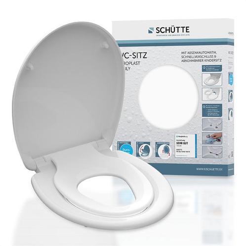SCHÜTTE - WC-Bril - toiletbril - familie - geïntegreerde, Doe-het-zelf en Bouw, Sanitair, Verzenden