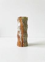 Vaas - Prachtige Bamboo vaas in massief onyx – ontwerp uit