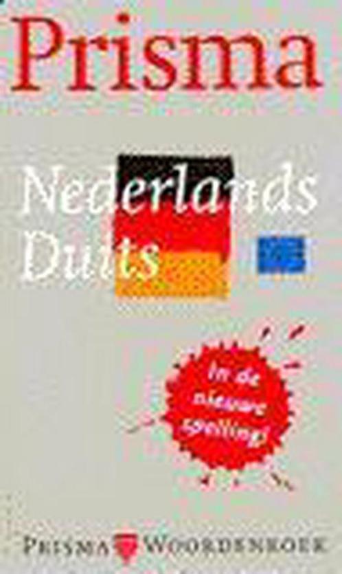 Prisma woordenboek / Nederlands-Duits / Prisma woordenboeken, Livres, Dictionnaires, Envoi