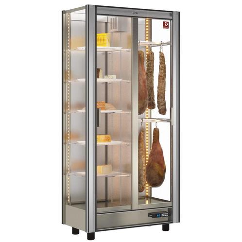 Koelvitrine (Vlees/Zuivel) | 530L | Aluminium | +4°C/+12°C, Zakelijke goederen, Horeca | Keukenapparatuur, Nieuw in verpakking