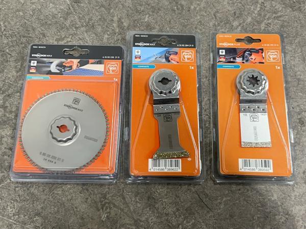 Veiling - Fein multitool accessoires set 3-delig, Bricolage & Construction, Outillage | Pièces de machine & Accessoires