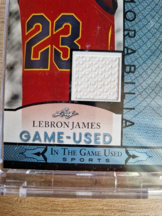 2024 Leaf In the Game Used LeBron James Game-Used, Verzamelen, Stickers