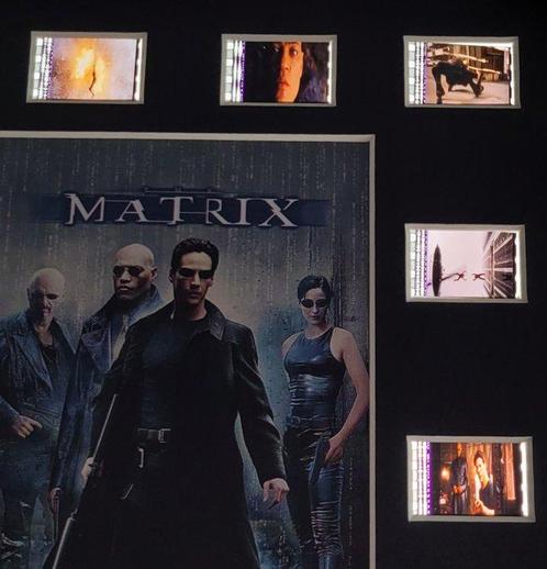 The Matrix - Framed Film Cell Display with COA, Verzamelen, Film en Tv