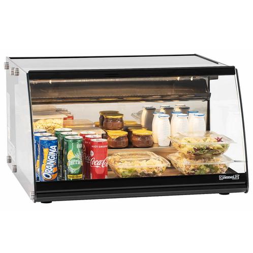 Koelvitrine | 65L | Zwart | +2°C/+12°C | Statisch | 1, Zakelijke goederen, Horeca | Keukenapparatuur, Nieuw in verpakking, Verzenden