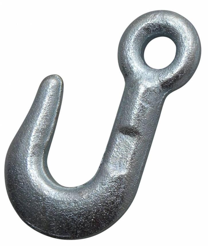 Hijshaak met vast oog 60mm, Tuin en Terras, Overige Tuin en Terras, Verzenden