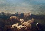 Louis Dominique Robbe (1806-1887) - Moutons au repos
