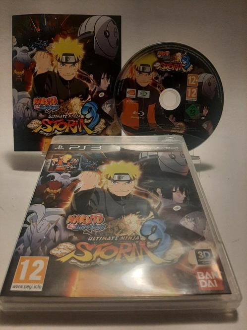 Naruto Shippuden Ultimate Ninja Storm 3 Playstation 3, Games en Spelcomputers, Games | Sony PlayStation 3, Zo goed als nieuw, Ophalen of Verzenden