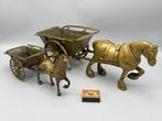 Figure - 2 paard en wagen (2) - Laiton