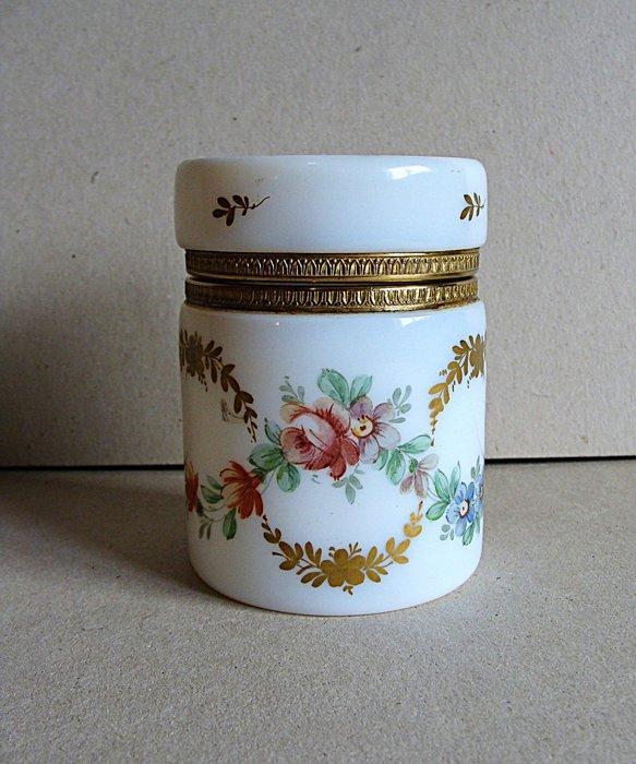 Boîte - Opaline - Napoleon III Opaline, Antiquités & Art, Antiquités | Verre & Cristal