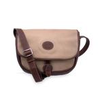 Gucci - Vintage Beige and Brown Leather Flap Shoulder Bag -