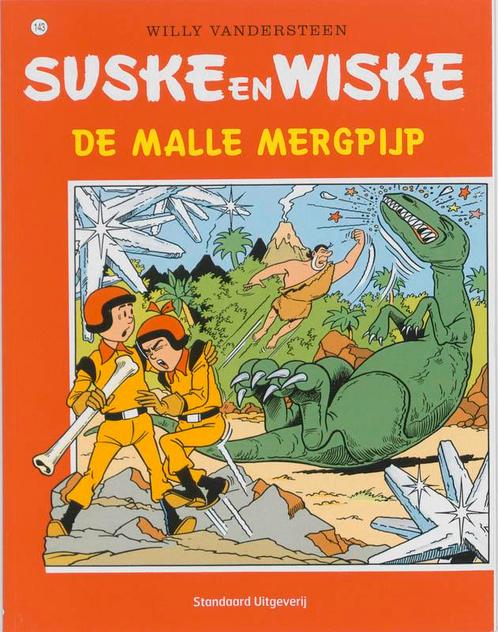 Suske en Wiske, 143: De malle mergpijp 9789002123788, Boeken, Stripverhalen, Gelezen, Verzenden