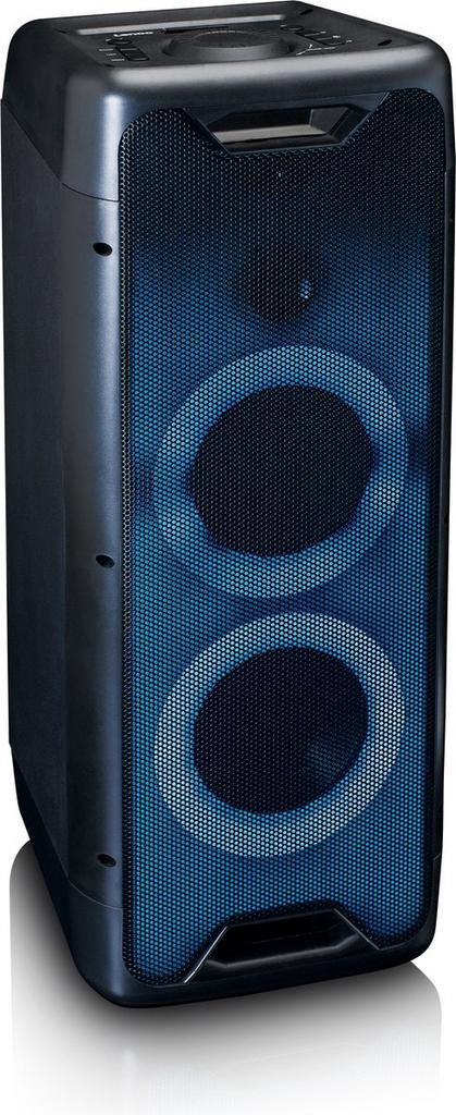 Lenco PA-200BK - Bluetooth Party Speaker Draadloos - LED Lic, Huis en Inrichting, Woonaccessoires | Overige, Nieuw, Verzenden