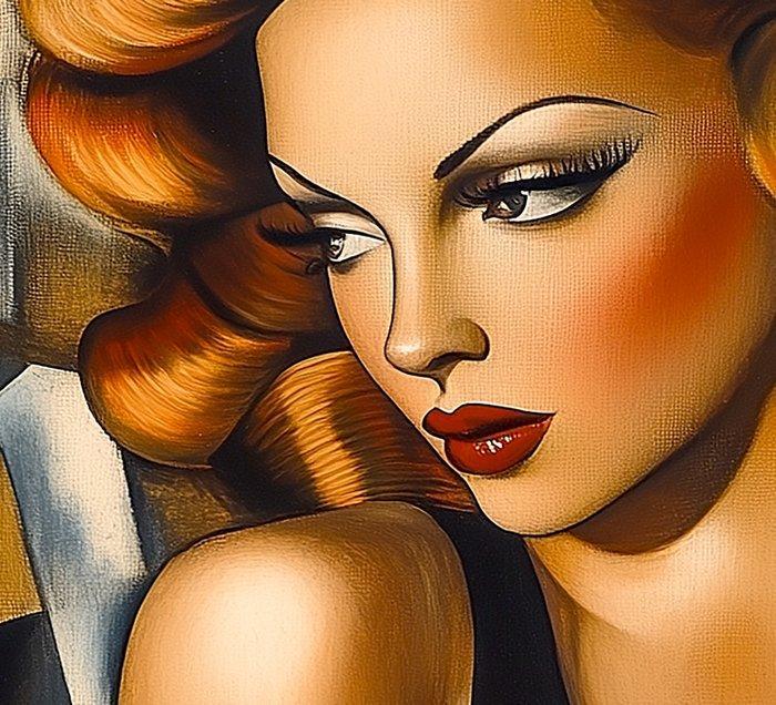 Ginger Red (1965) - Tania, Antiek en Kunst, Kunst | Designobjecten