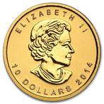 Canada. 2014 1/4 oz $10 CAD Canadian Gold Arctic Fox Coin