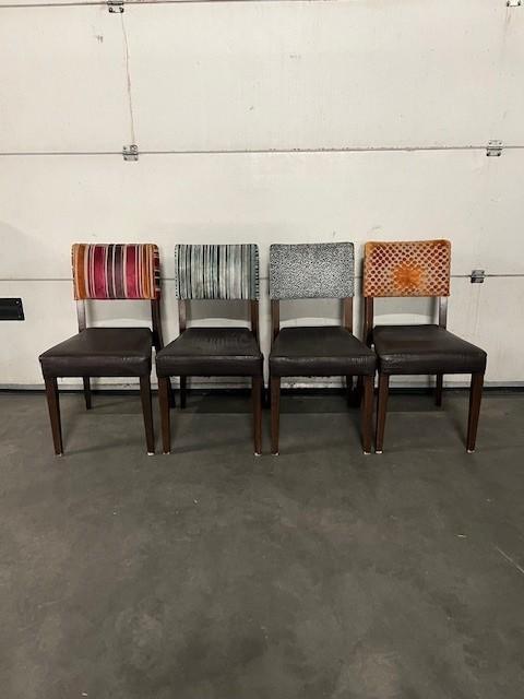 Gebruikte Horecastoelen (Set van 8) - S3648- Vintage/Café, Huis en Inrichting, Stoelen, Ophalen
