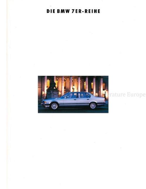 1993 BMW 7 SERIE BROCHURE DUITS, Livres, Autos | Brochures & Magazines