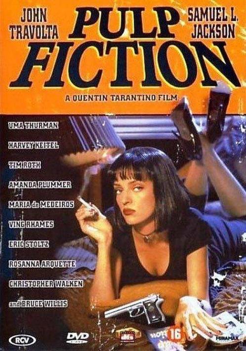 Pulp fiction (dvd tweedehands film), Cd's en Dvd's, Dvd's | Actie, Ophalen of Verzenden
