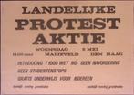 Poster over studenten demonstratie op het Malieveld in De..., Verzenden, Nieuw, Overige onderwerpen, Met lijst