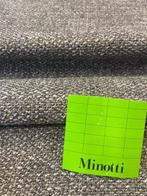 Minotti - Luxueux tissu tissé gris sel et poivre MINOTTI -, Antiquités & Art