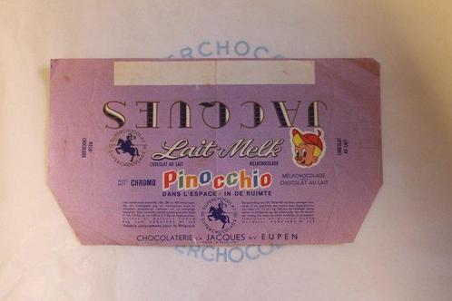 Pinocchio - 3 Promotional Material - Chocolade Jaques - 1965, Verzamelen, Disney