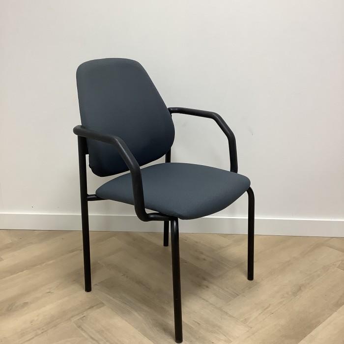 Interstuhl vergaderstoel,  groen - zwart, Huis en Inrichting, Stoelen, Gebruikt, Eén