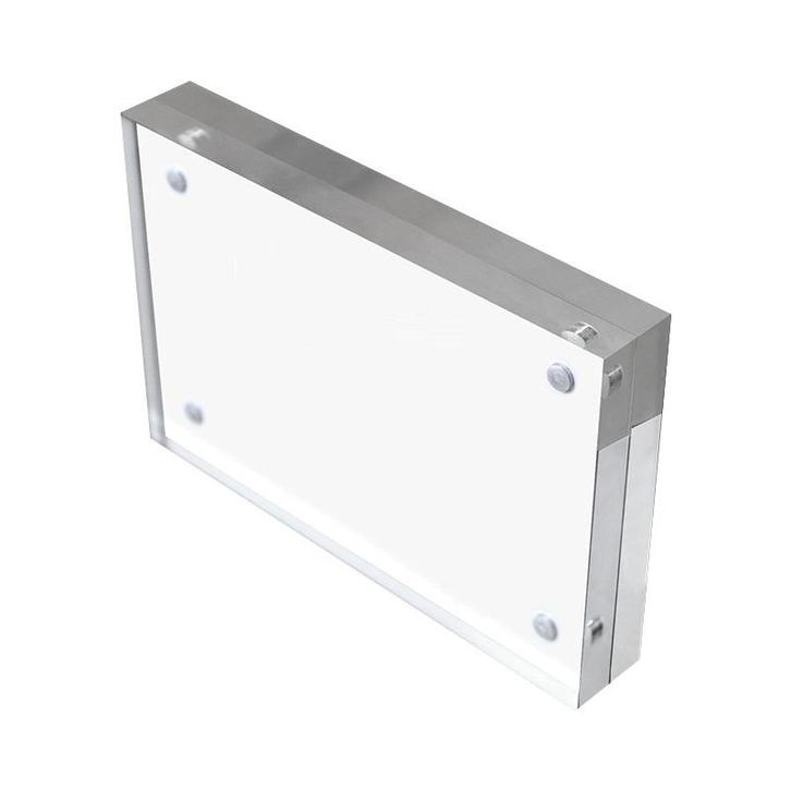 Acryl Lijstje 8x12cm Staand Display Magnetisch Transparant P, Verzamelen, Overige Verzamelen, Verzenden