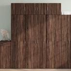 vidaXL Armoire de rangement chêne brun 70x42,5x225cm, Verzenden, Neuf