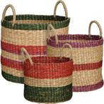 Tweedekans | Mica Decorations Mand - Set van 3 - H29 x Ø32, Ophalen of Verzenden, Nieuw