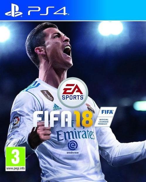 FIFA 18 (PS4 Games) (Playstation 4), Games en Spelcomputers, Games | Sony PlayStation 4, Zo goed als nieuw, Ophalen of Verzenden