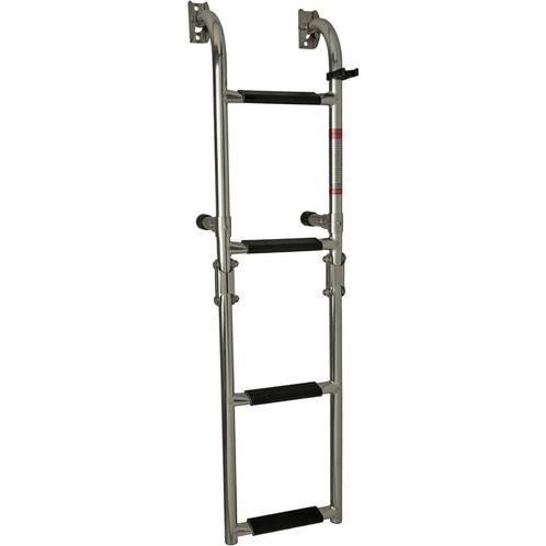 Opvouwbare Zwemtrap Rvs 4 Treden 88x22cm, Watersport en Boten, Bootonderdelen, Nieuw, Ophalen of Verzenden