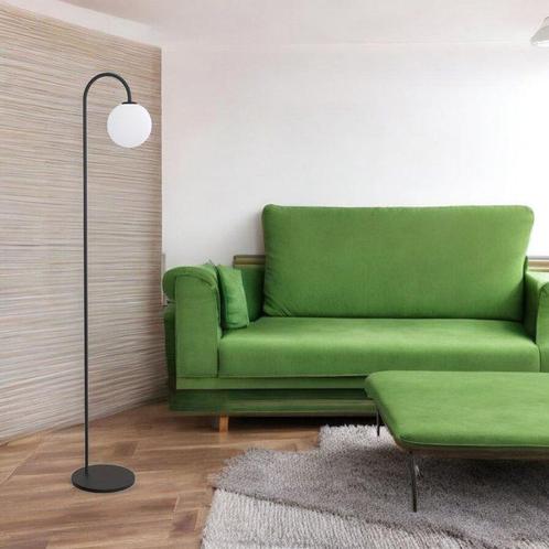 Herstal - Staande lamp - Ballon - Glas, Staal - Geen reserve, Antiek en Kunst, Antiek | Verlichting