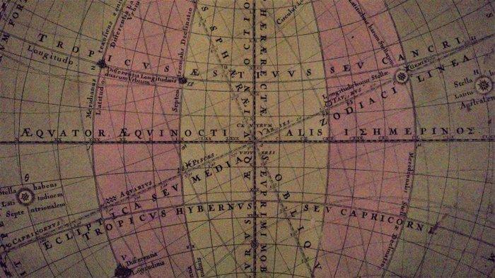 Andreas Cellarius celestial chart - Hemelse en Aardse, Boeken, Atlassen en Landkaarten