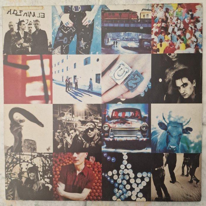 U2 - Achtung Baby - Vinylplaat - 1ste persing - 1991, Cd's en Dvd's, Vinyl Singles