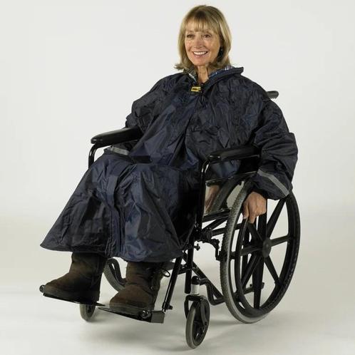 Rolstoel poncho Splash met mouwen, gevoerd, Diversen, Verpleegmiddelen, Ophalen of Verzenden