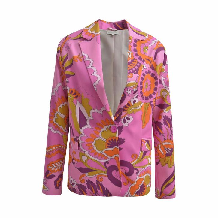 Milano Italy • roze blazer • 36, Kleding | Dames, Truien en Vesten, Roze, Nieuw, Maat 36 (S), Verzenden