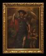 Catalonian School (c. 1770), signed Francisco Prat) - Saint, Antiek en Kunst