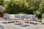 Suns Memphis loungeset soft grey - wit |, Nieuw