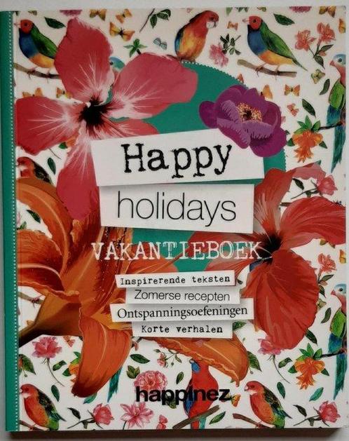 Happy Holidays vakantieboek van Happinez. 9789044983760, Livres, BD | Comics, Envoi
