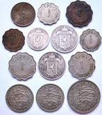 Cyprus. British Colony. Type collection with 13 Old coins