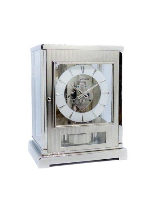 Pendule Atmos -   Laiton nickelé - 1960-1970, Antiek en Kunst, Antiek | Klokken