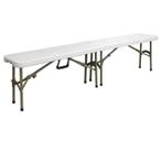 Inklapbare bank 183cm | 1829x295x440(h)mm Bolero, Verzenden, Nieuw in verpakking
