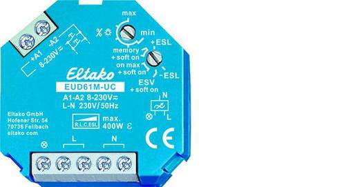 Eltako EUD Dimmer - 61100903, Doe-het-zelf en Bouw, Bouwverlichting, Verzenden