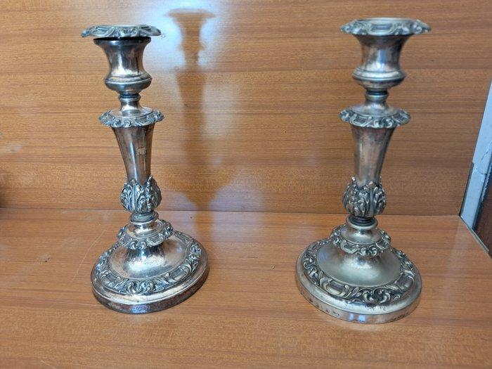 Kandelaar (2) - Scheffild, Antiek en Kunst, Curiosa en Brocante