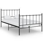 vidaXL Bedframe metaal zwart 120x200 cm, Huis en Inrichting, Slaapkamer | Bedden, Verzenden, Nieuw