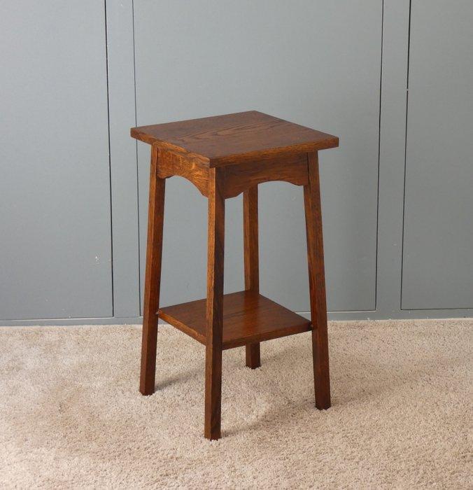 Plantentafel - Bijzettafel - Eikenhout, Antiek en Kunst, Curiosa en Brocante