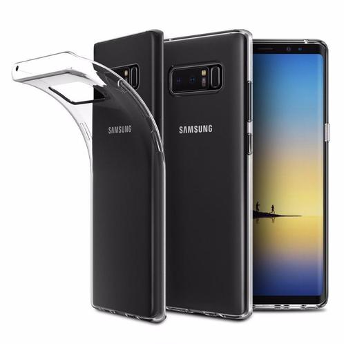 Note 8 Transparant Gel Siliconen Ultradunne Case Samsung, Audio, Tv en Foto, Opladers, Nieuw, Verzenden