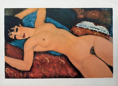 Modigliani Amedeo (1884 - 1920) - Nu couché, Antiek en Kunst, Antiek | Overige Antiek