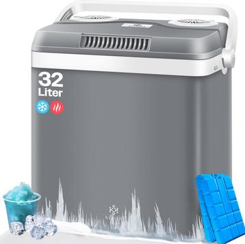 KESSER® Thermo-Elektrische Koelbox – 32L – 12V/230V – Grijs, Verzenden