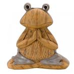 NIEUW - Kikker Woody met solarlicht, Tuin en Terras, Tuinbeelden, Verzenden, Nieuw